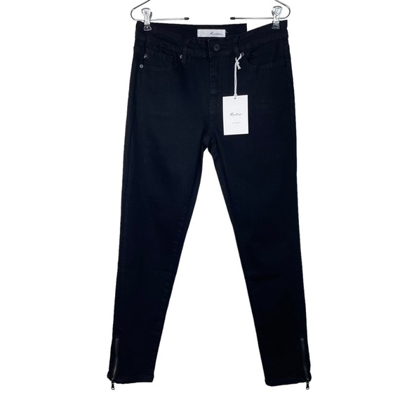 Stitch Fix l KanCan Black Skinny Jean Ankle Zip 28